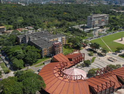 Imagem aérea do Campus Pampulha.